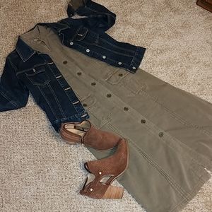 Green Territory Ahead Dress